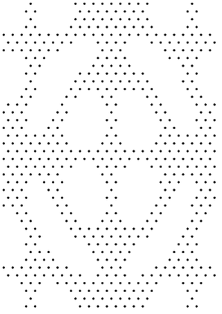 Negative Space punch design