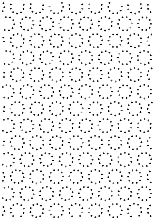 Small Circles punch design