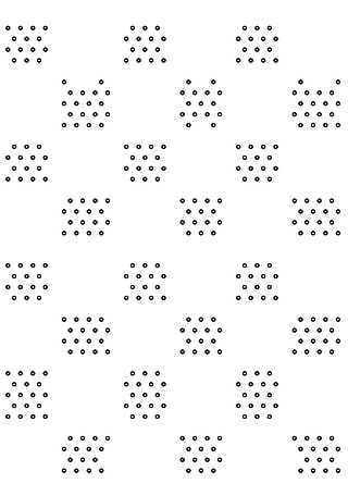 Wide Checker punch design